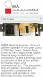 Mobile Screenshot of obragaleria.com